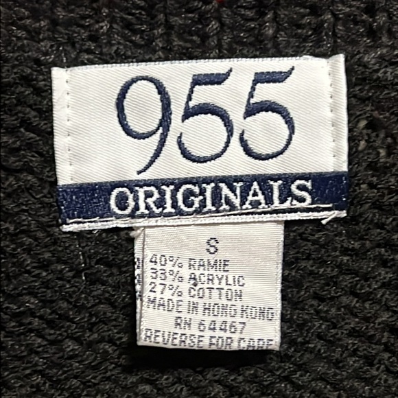 955 Originals Vintage Christmas Sweater Vest - Picture 6 of 8
